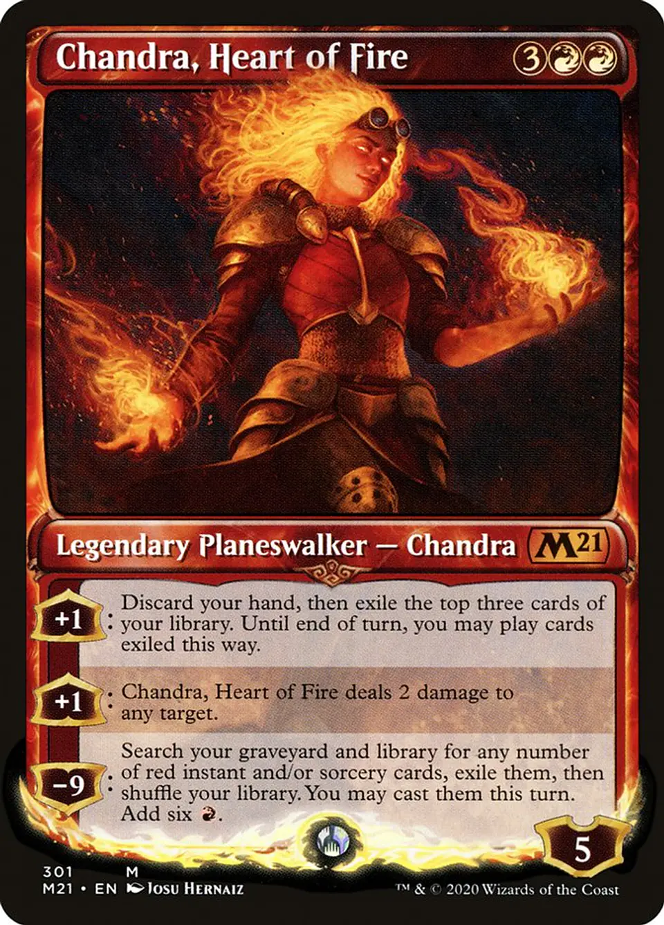 Chandra, Heart of Fire (Showcase) 1