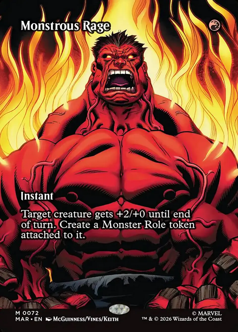 Monstrous Rage (Borderless) 1