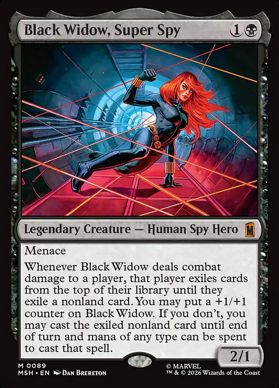 Black Widow, Super Spy 1