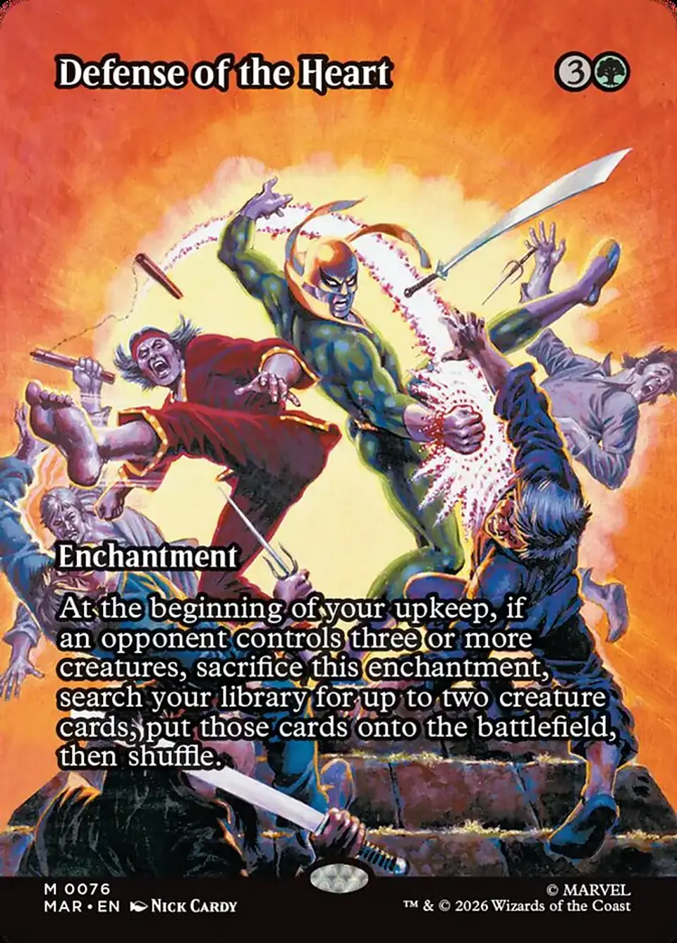 Defense of the Heart (Borderless) 1