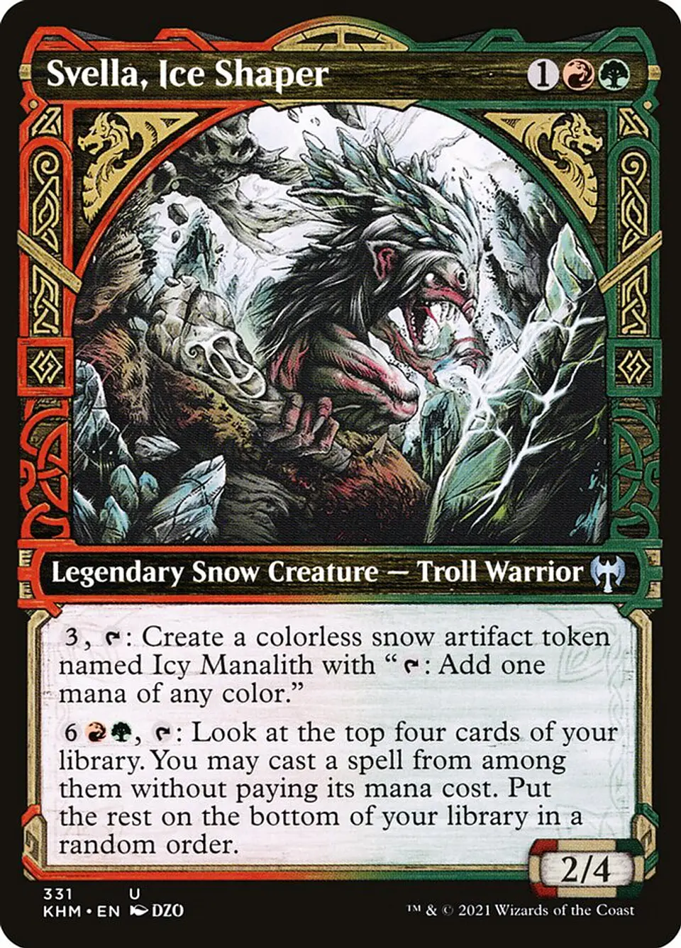 Svella, Ice Shaper (Showcase) 1