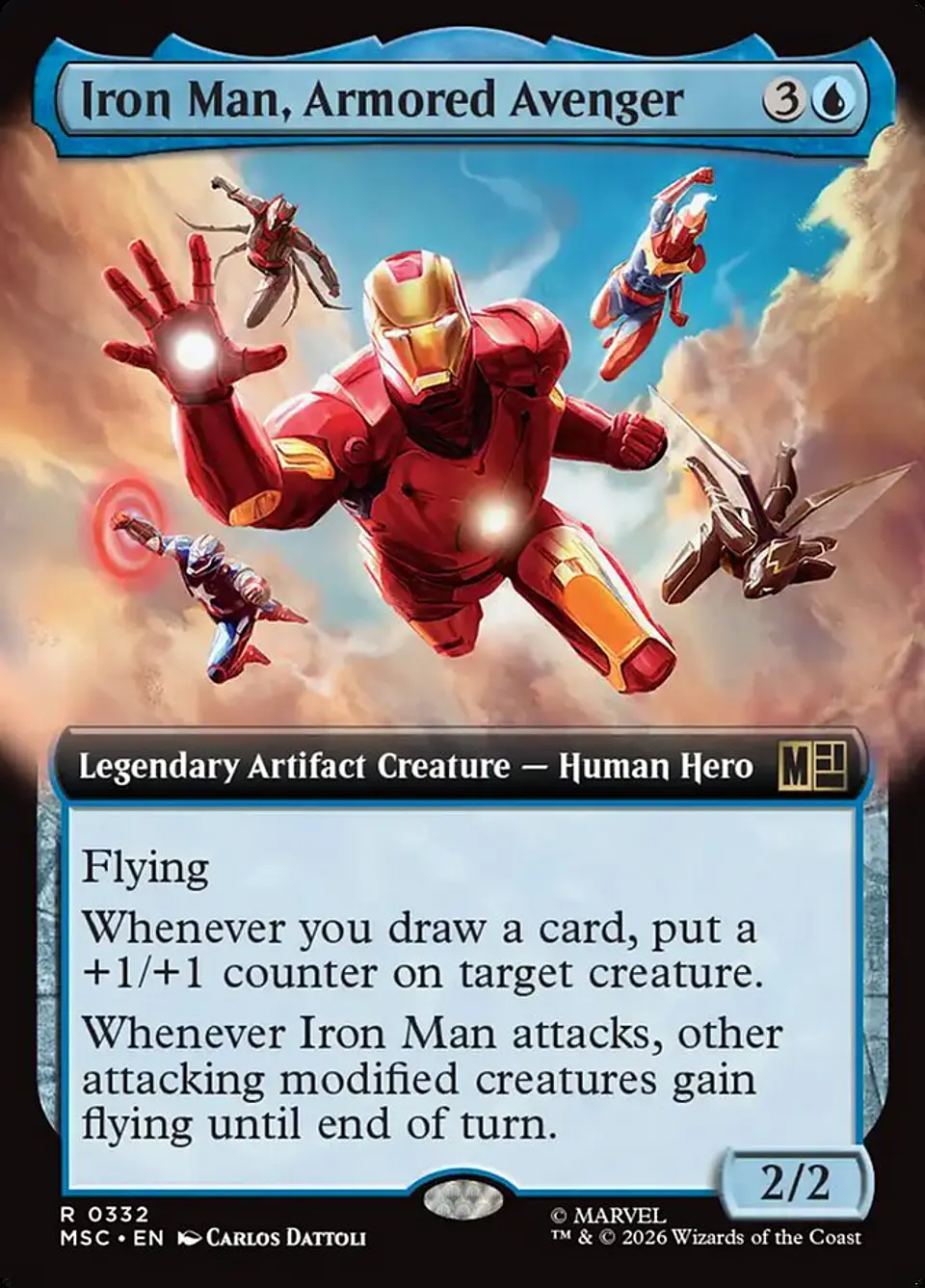 Iron Man, Armored Avenger (Extended Art) 1