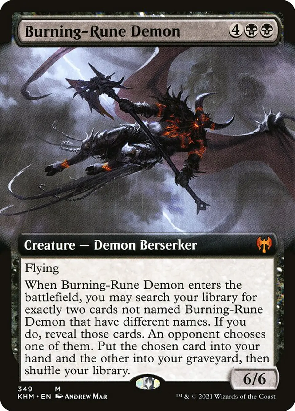 Burning-Rune Demon (Extended Art) 1