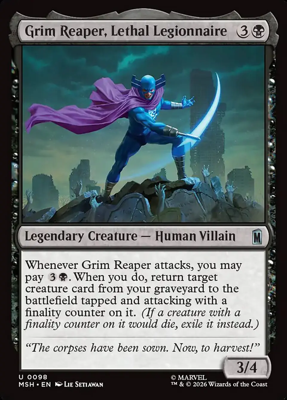 Grim Reaper, Lethal Legionnaire 1