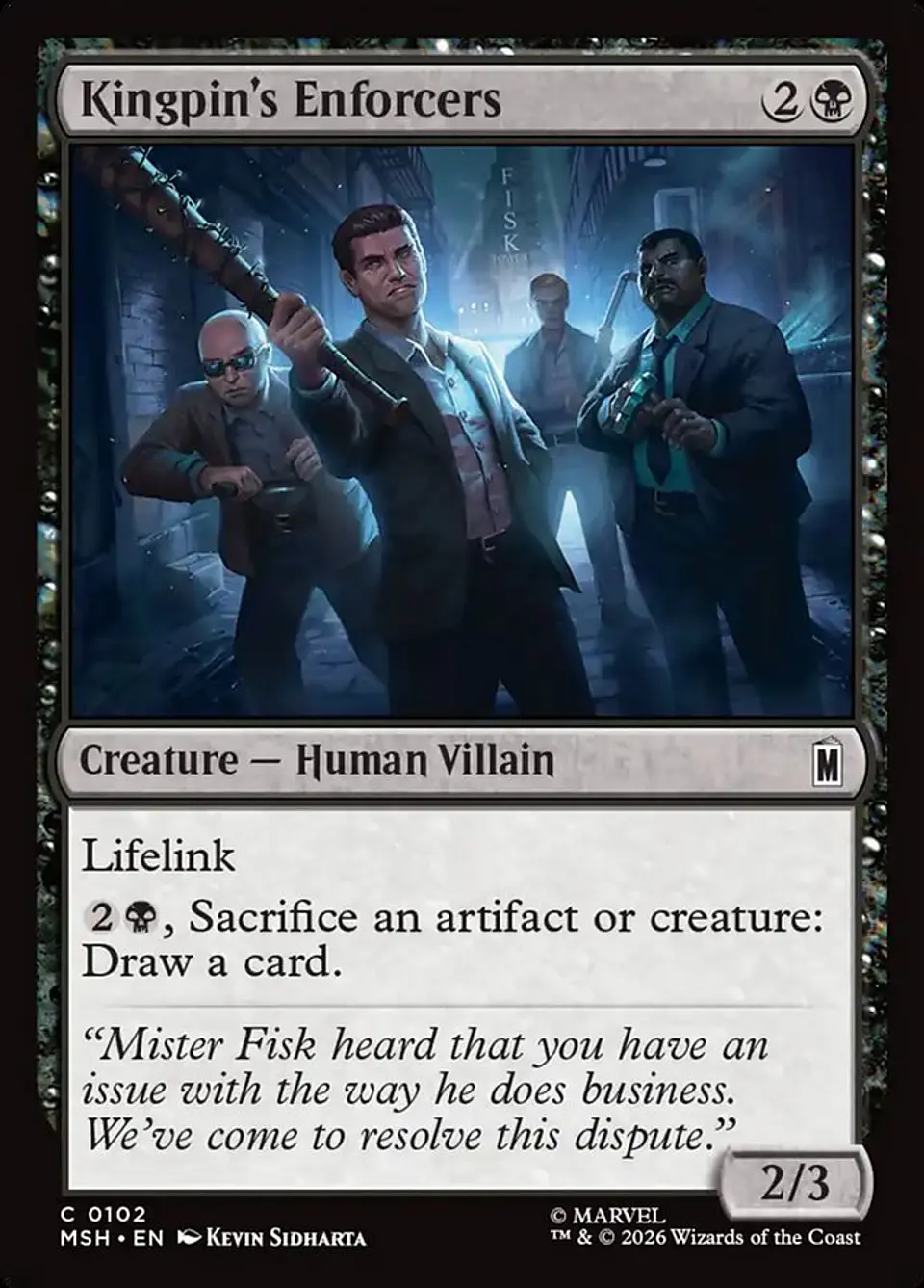 Kingpin's Enforcers 1