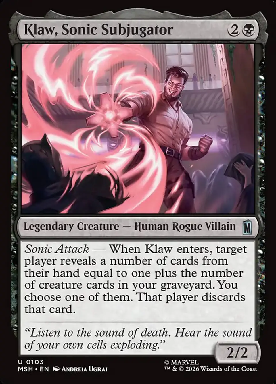 Klaw, Sonic Subjugator 1
