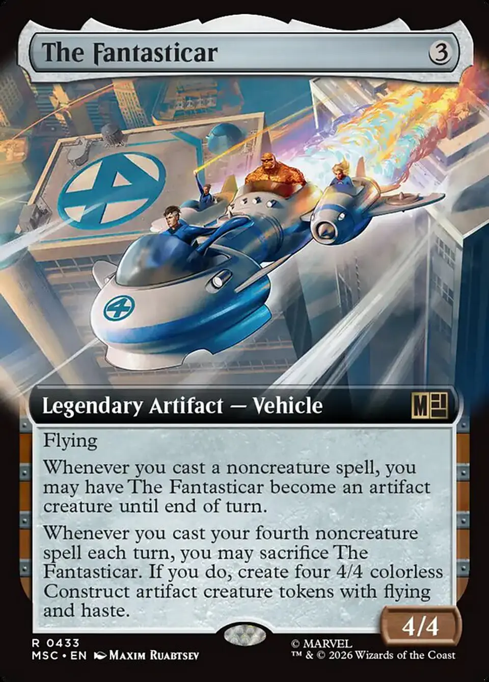 The Fantasticar (Extended Art) 1