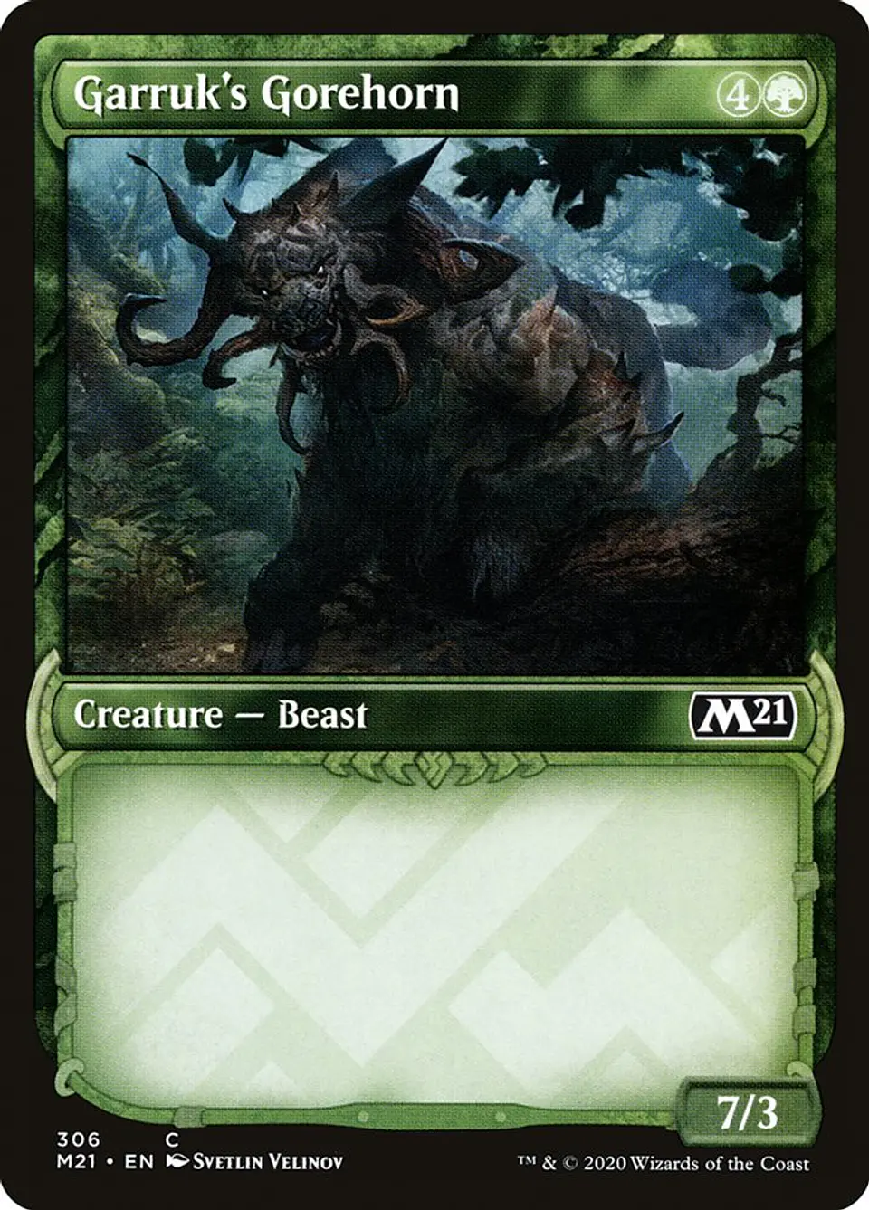 Garruk's Gorehorn (Showcase) 1
