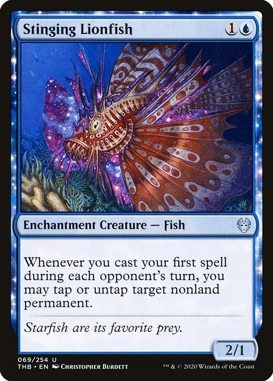 Stinging Lionfish 1