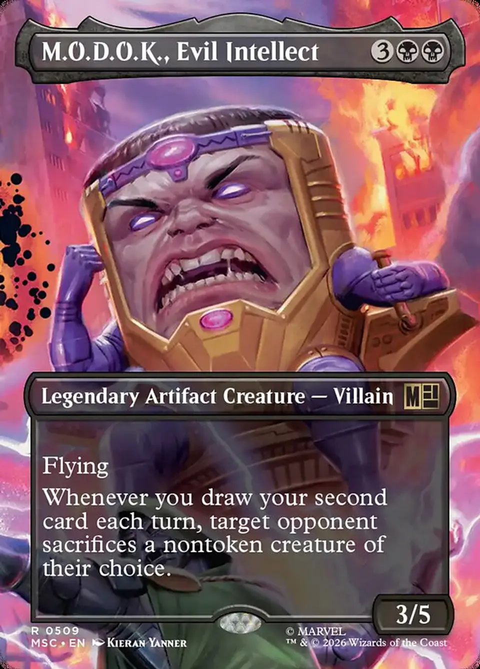 M.O.D.O.K., Evil Intellect (Borderless) 1