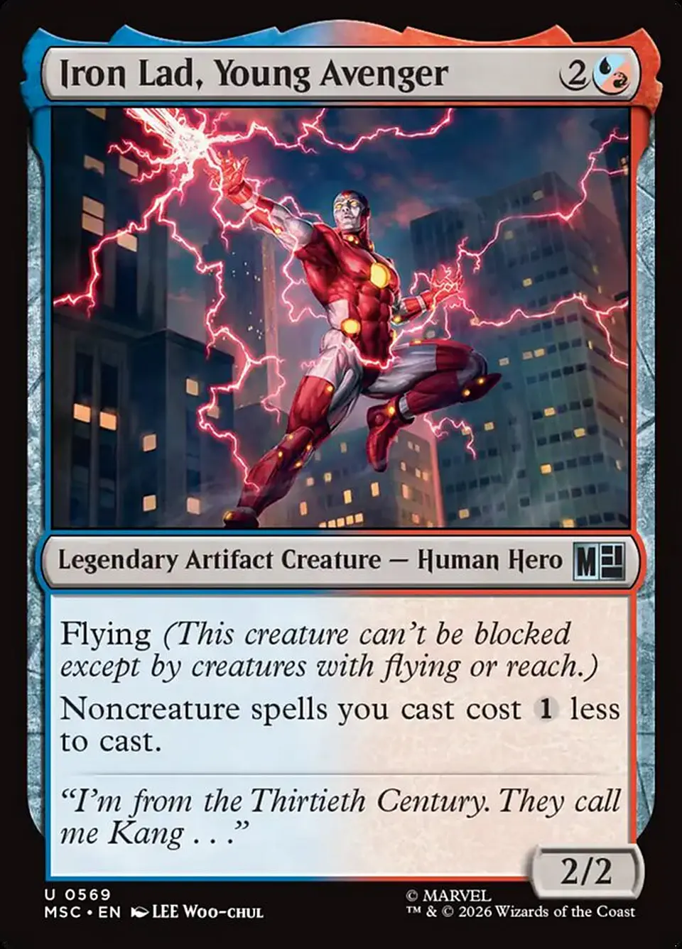 Iron Lad, Young Avenger 1