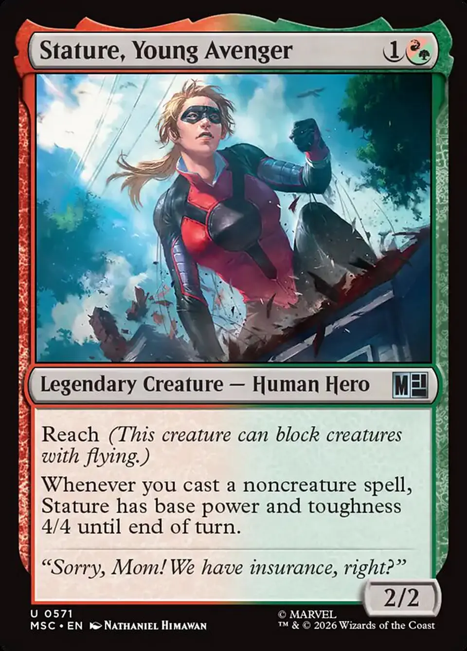 Stature, Young Avenger 1