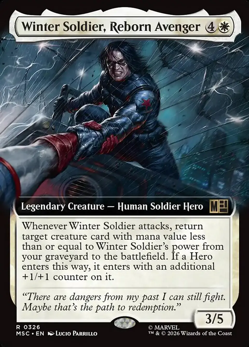 Winter Soldier, Reborn Avenger (Extended Art) 1