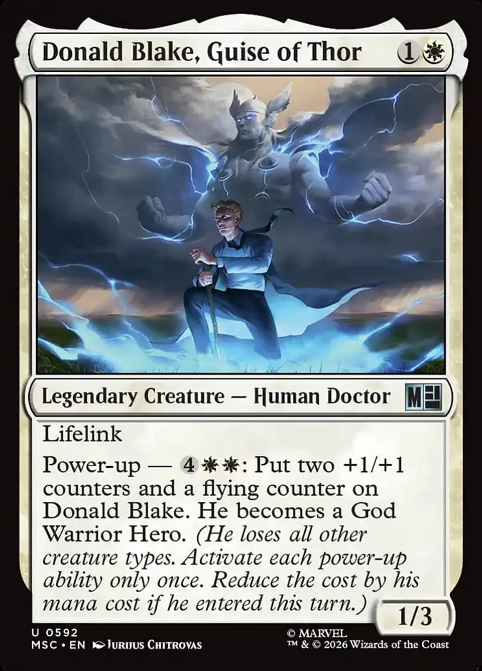 Donald Blake, Guise of Thor 1