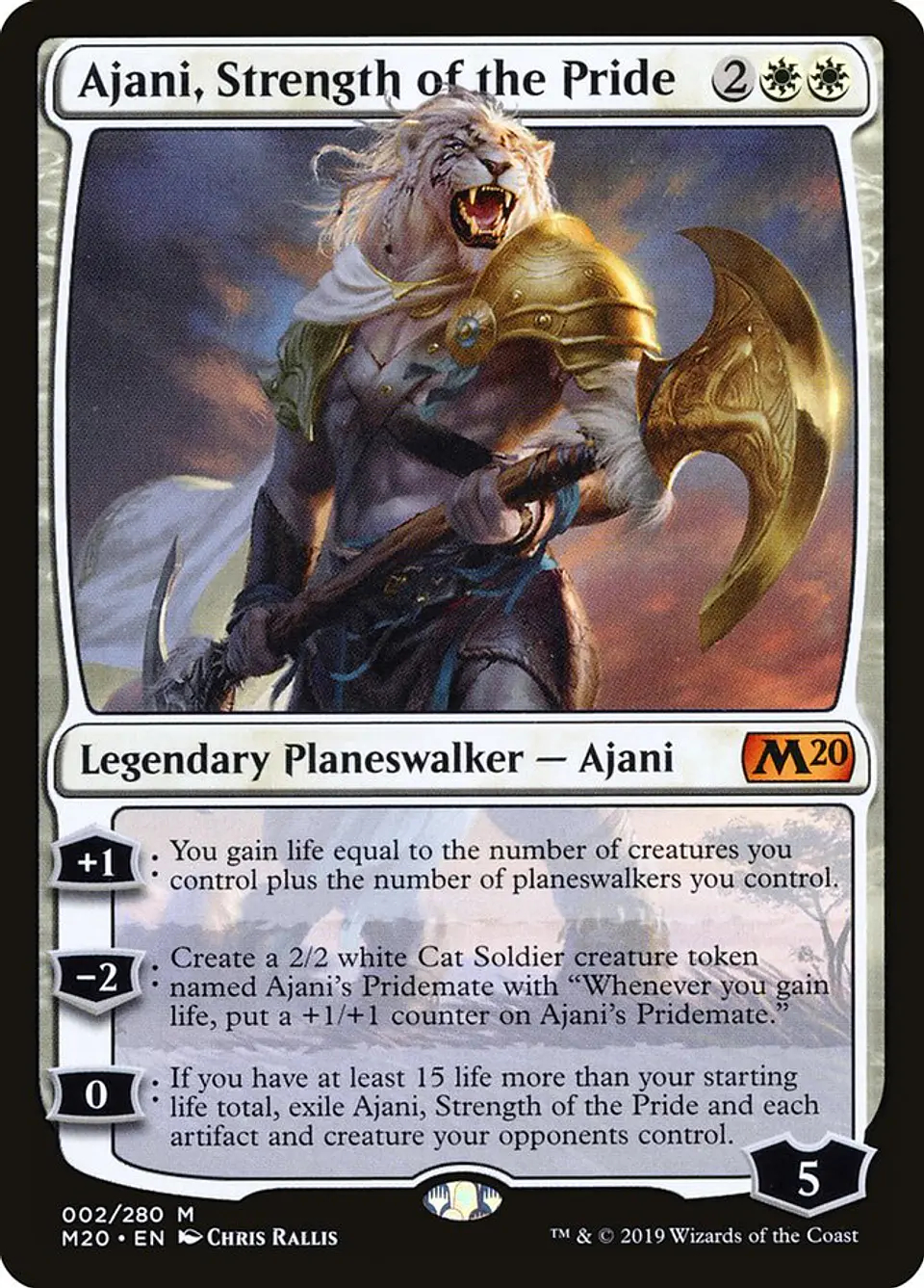 Ajani, Strength of the Pride 1