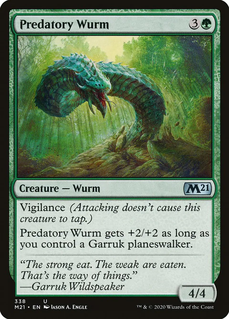 Predatory Wurm 1