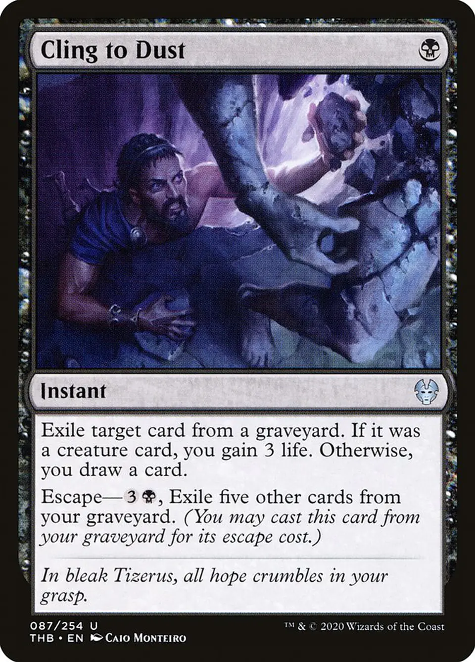 Cling to Dust 1