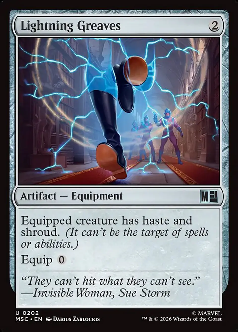 Lightning Greaves 1