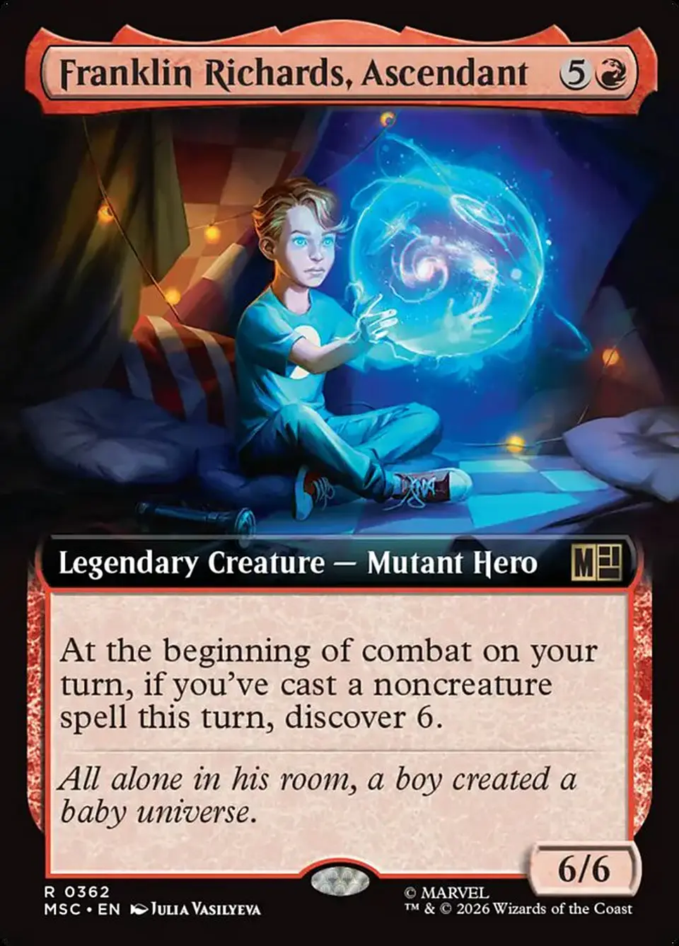 Franklin Richards, Ascendant (Extended Art) 1