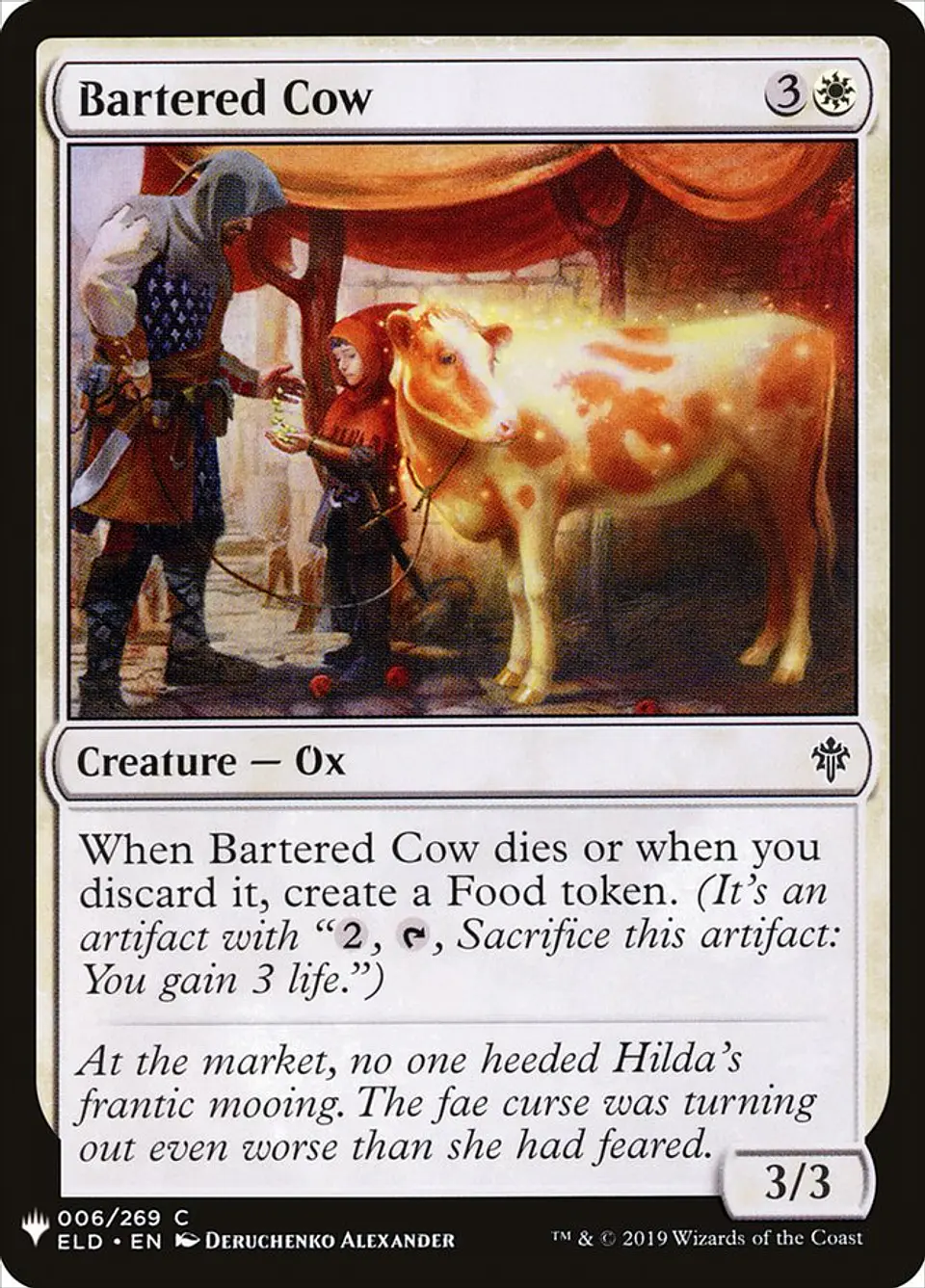 Bartered Cow (The List) 1