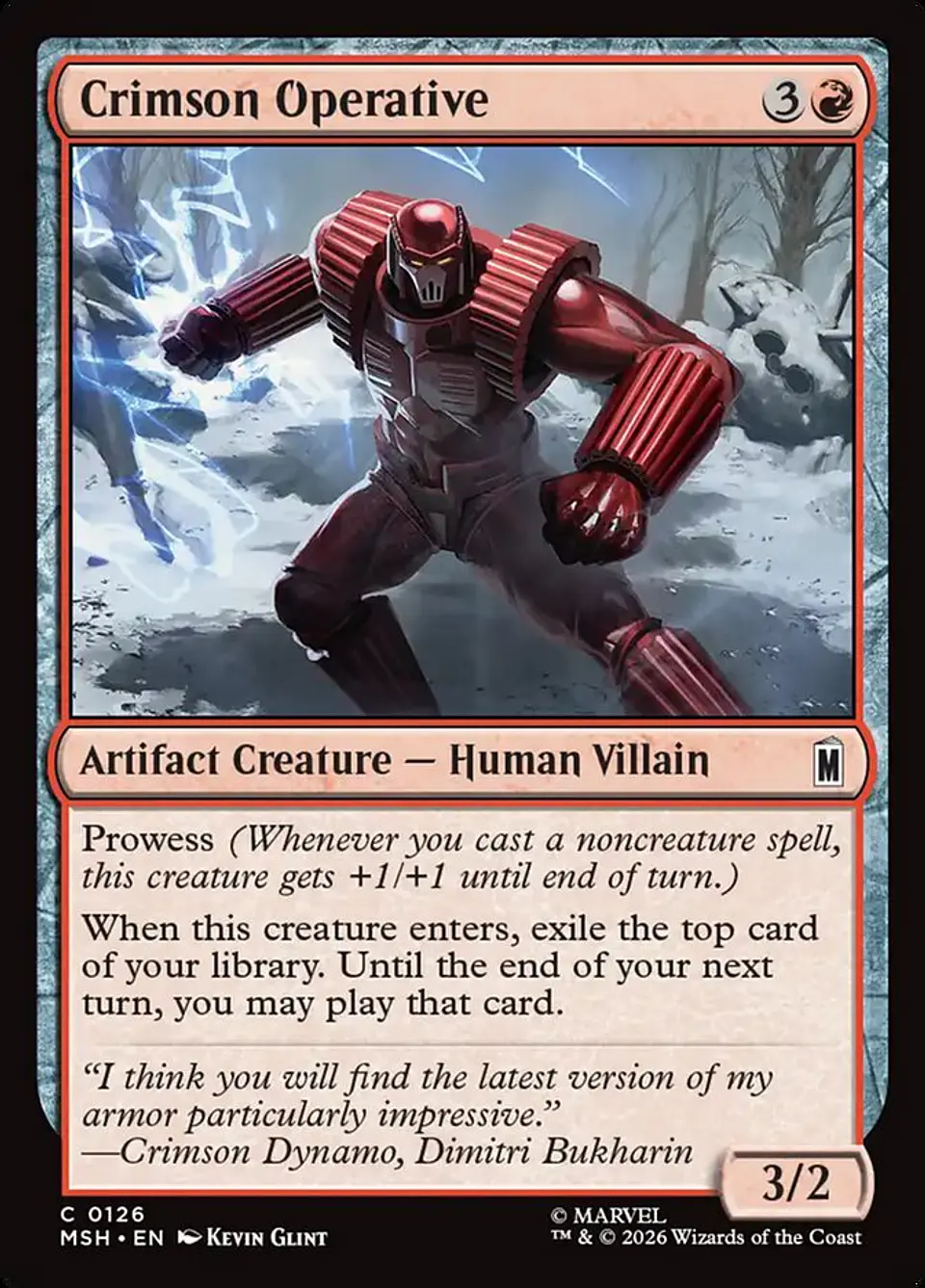 Crimson Operative 1
