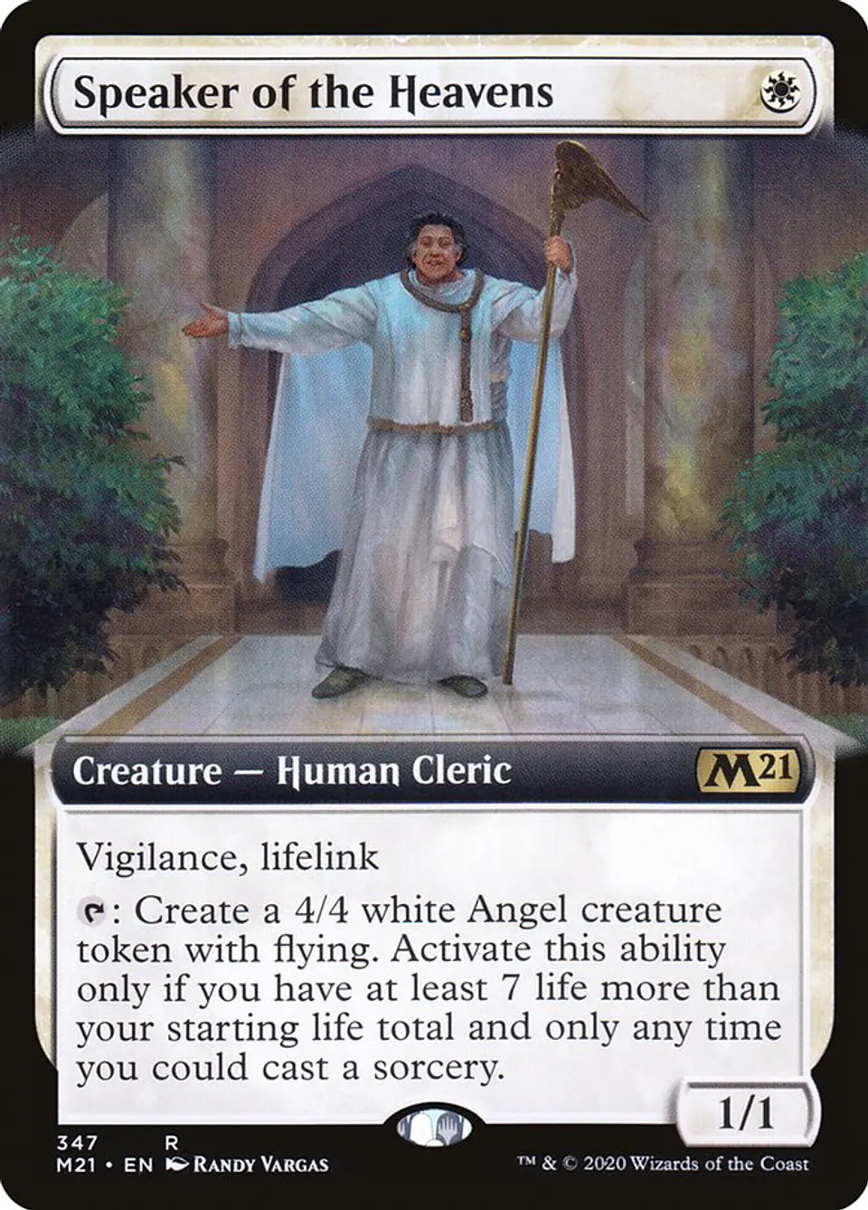 Speaker of the Heavens (Extended Art) 1
