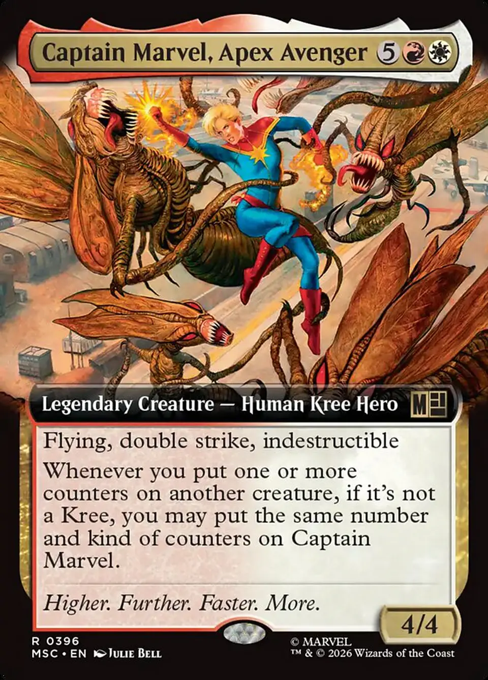 Captain Marvel, Apex Avenger (Extended Art) 1