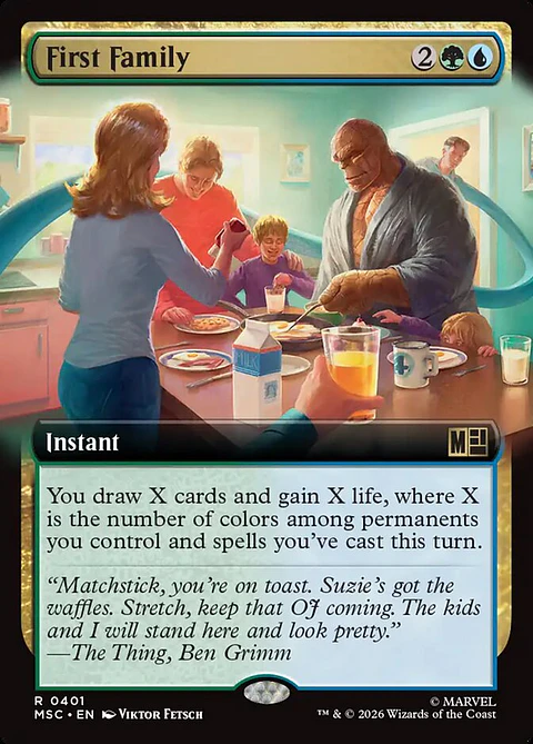 First Family (Extended Art)