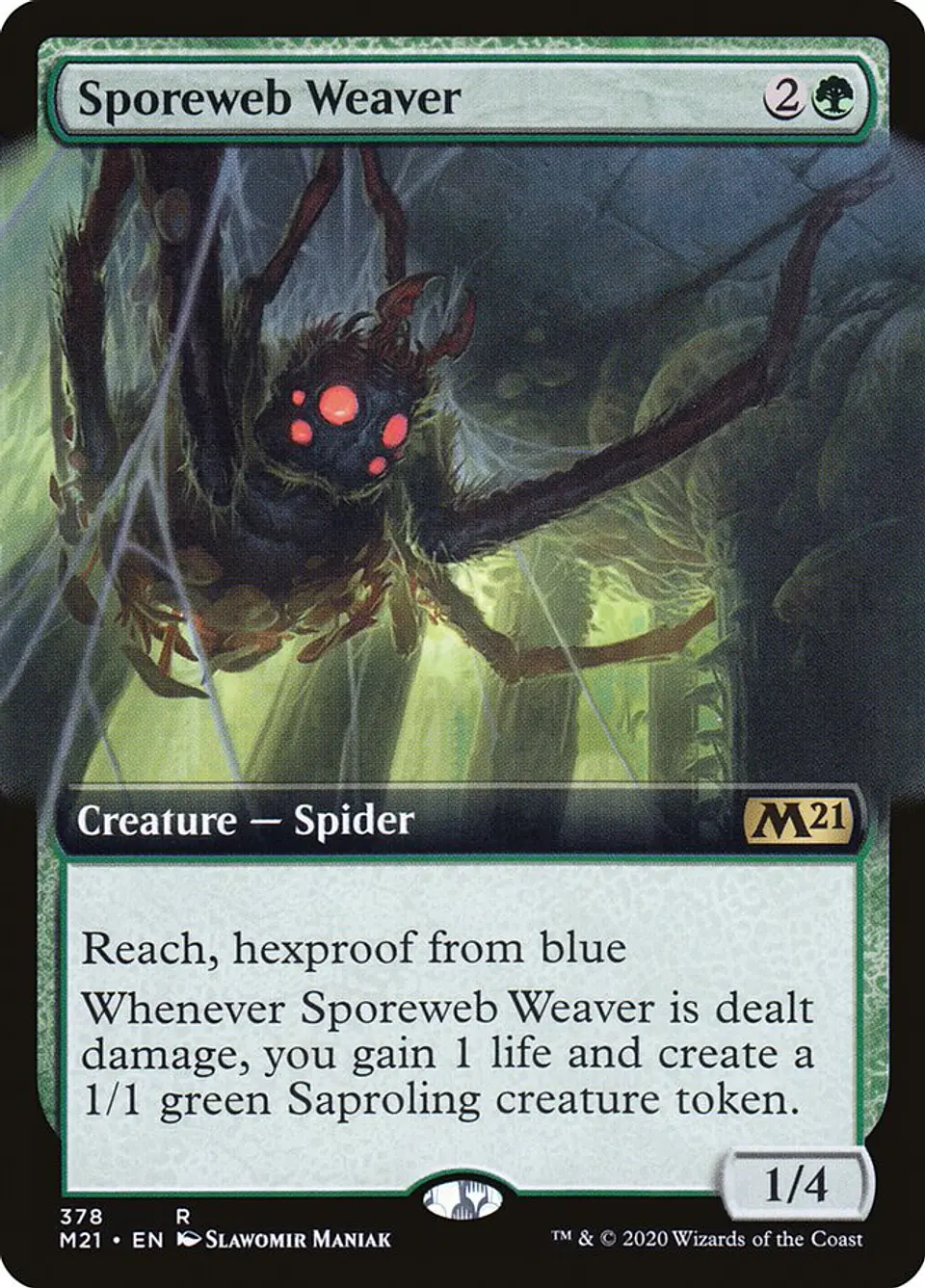 Sporeweb Weaver (Extended Art) 1