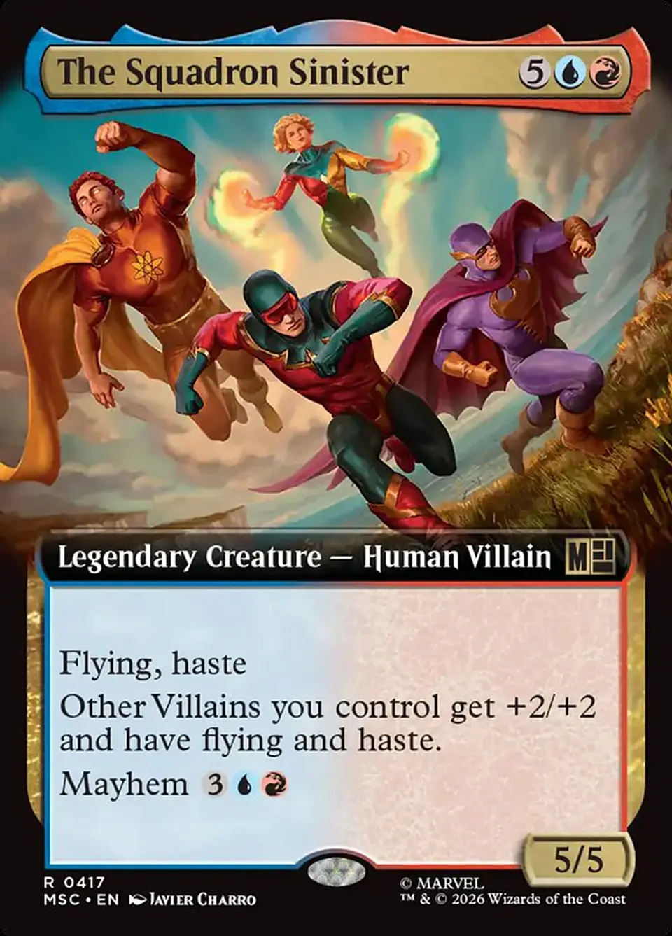 The Squadron Sinister (Extended Art) 1