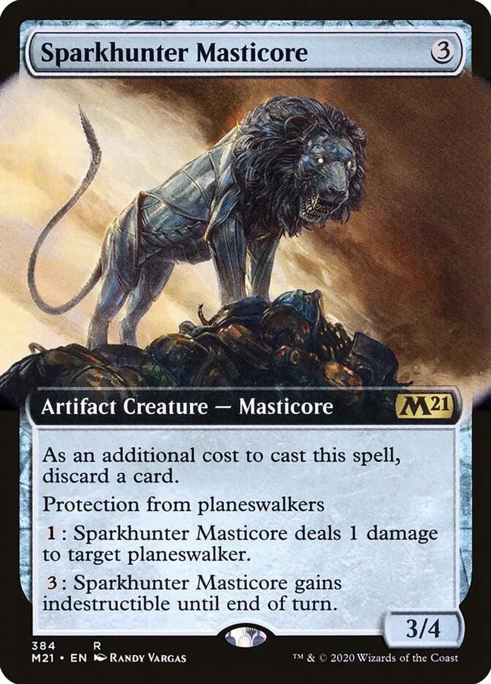 Sparkhunter Masticore (Extended Art) 1