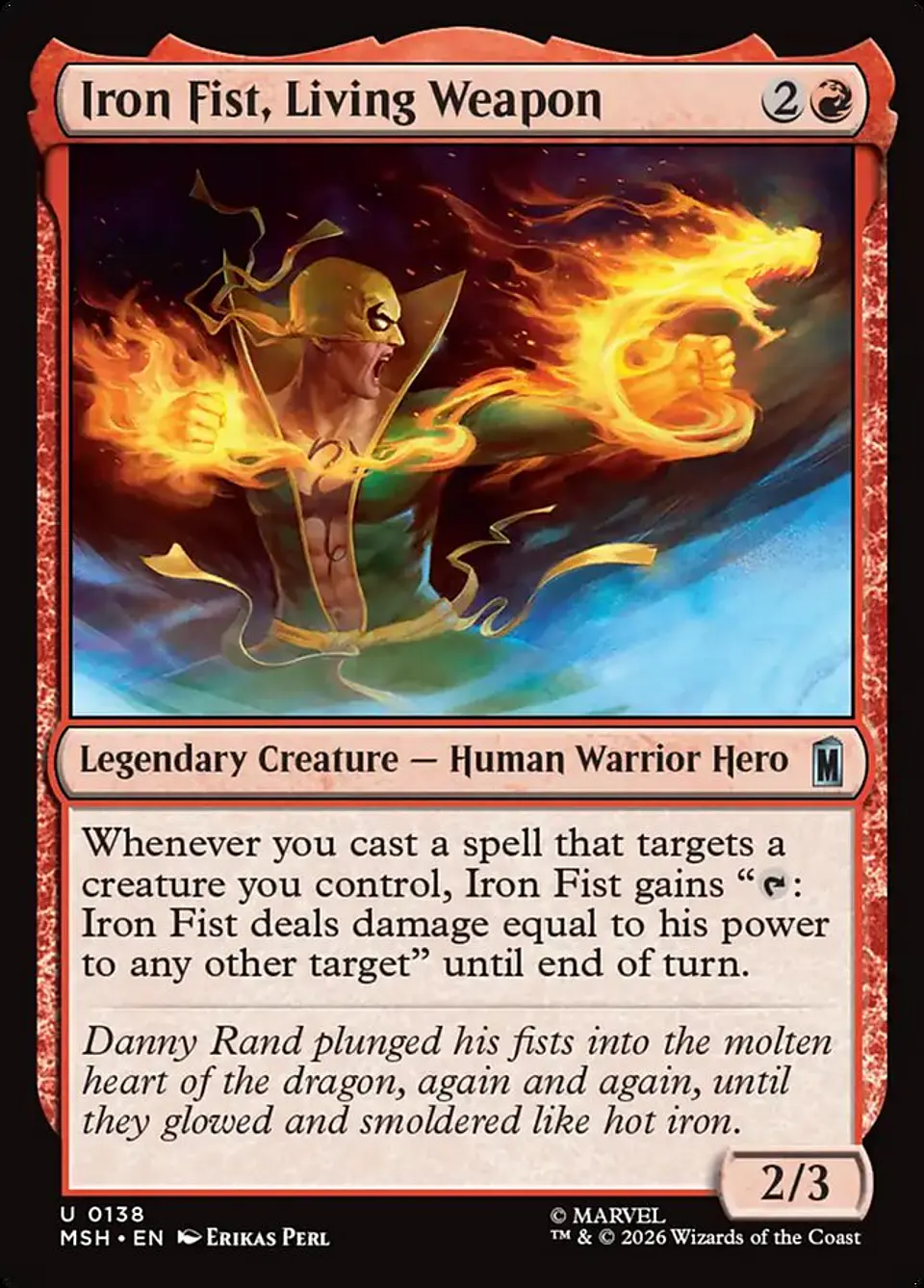 Iron Fist, Living Weapon 1