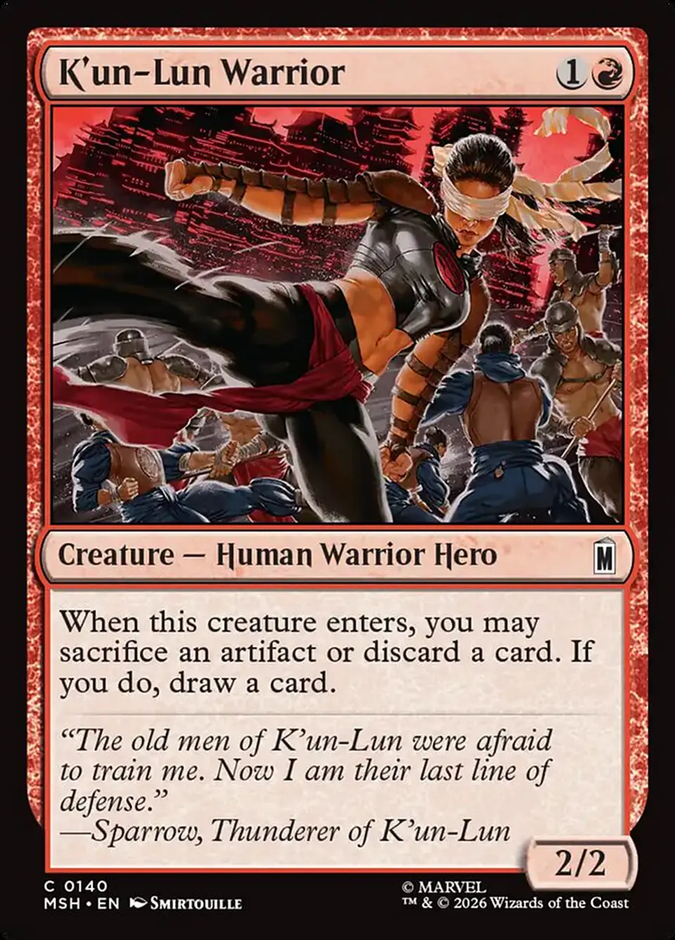 K'un-Lun Warrior 1