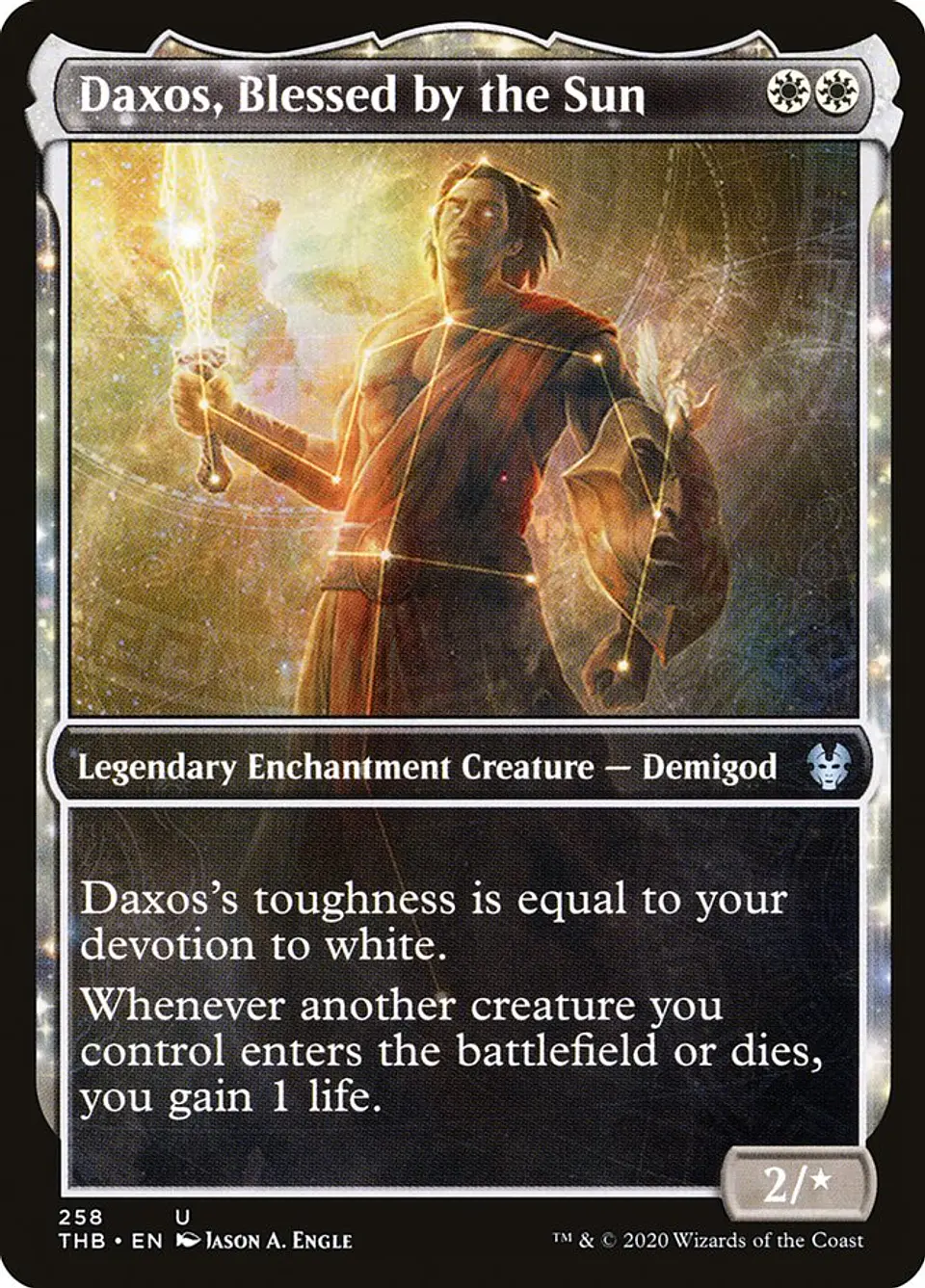 Daxos, Blessed by the Sun (Showcase) 1