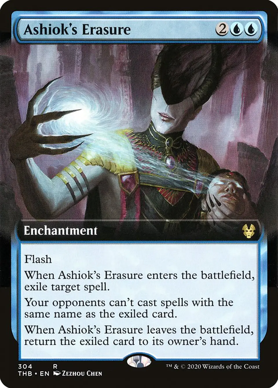 Ashiok's Erasure (Extended Art) 1