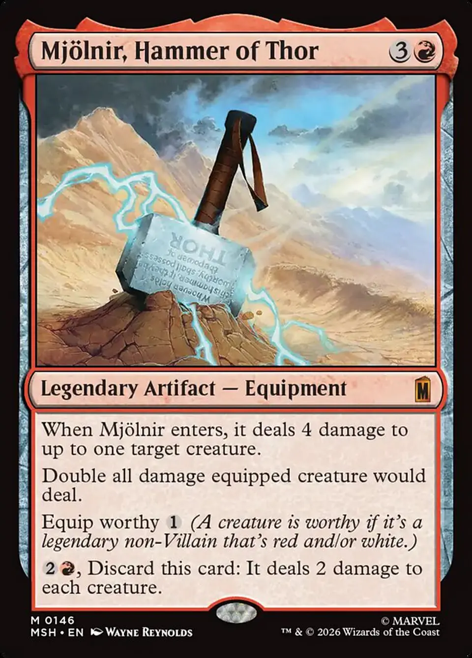 Mjölnir, Hammer of Thor 1