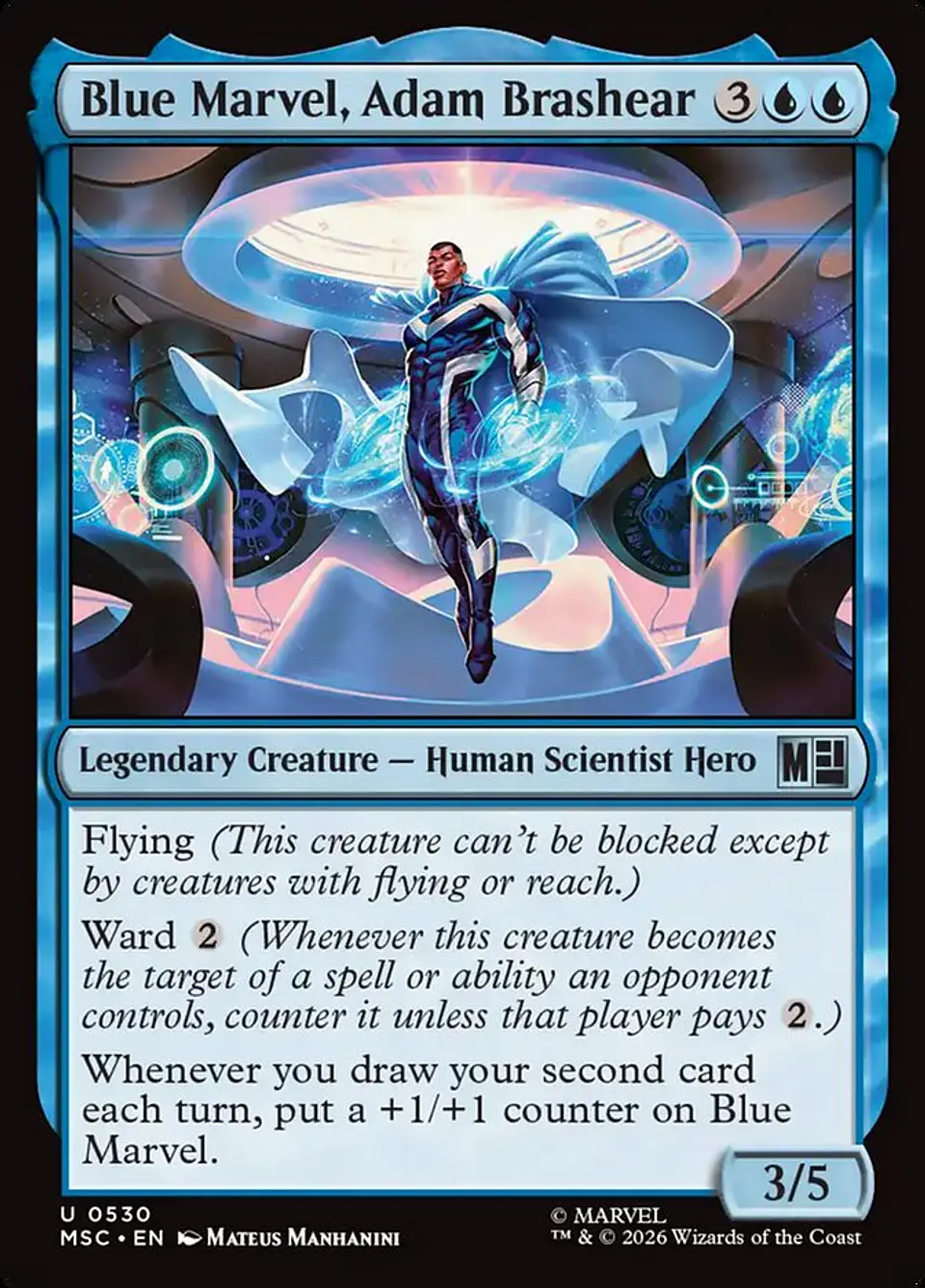 Blue Marvel, Adam Brashear 1