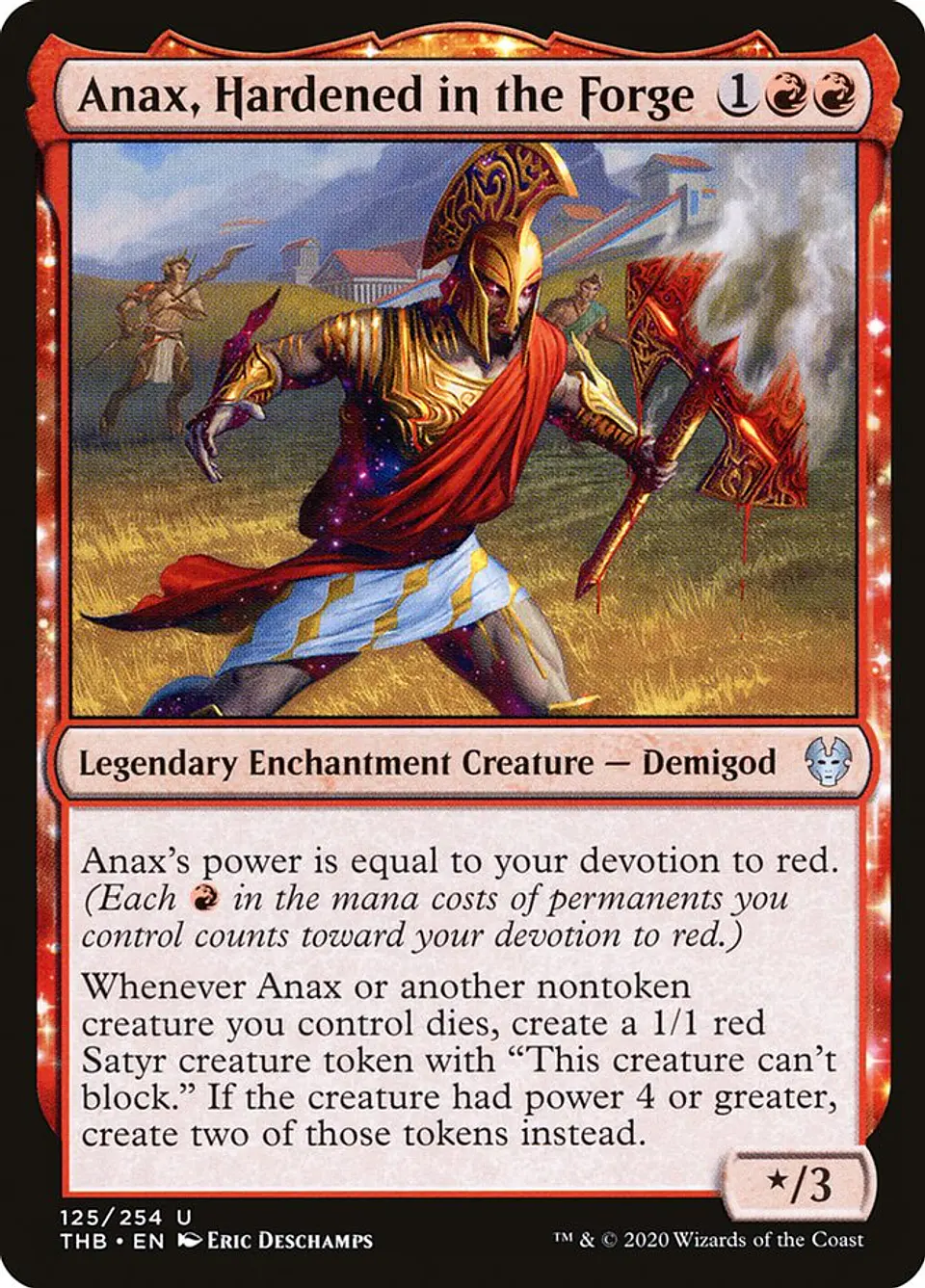 Anax, Hardened in the Forge 1