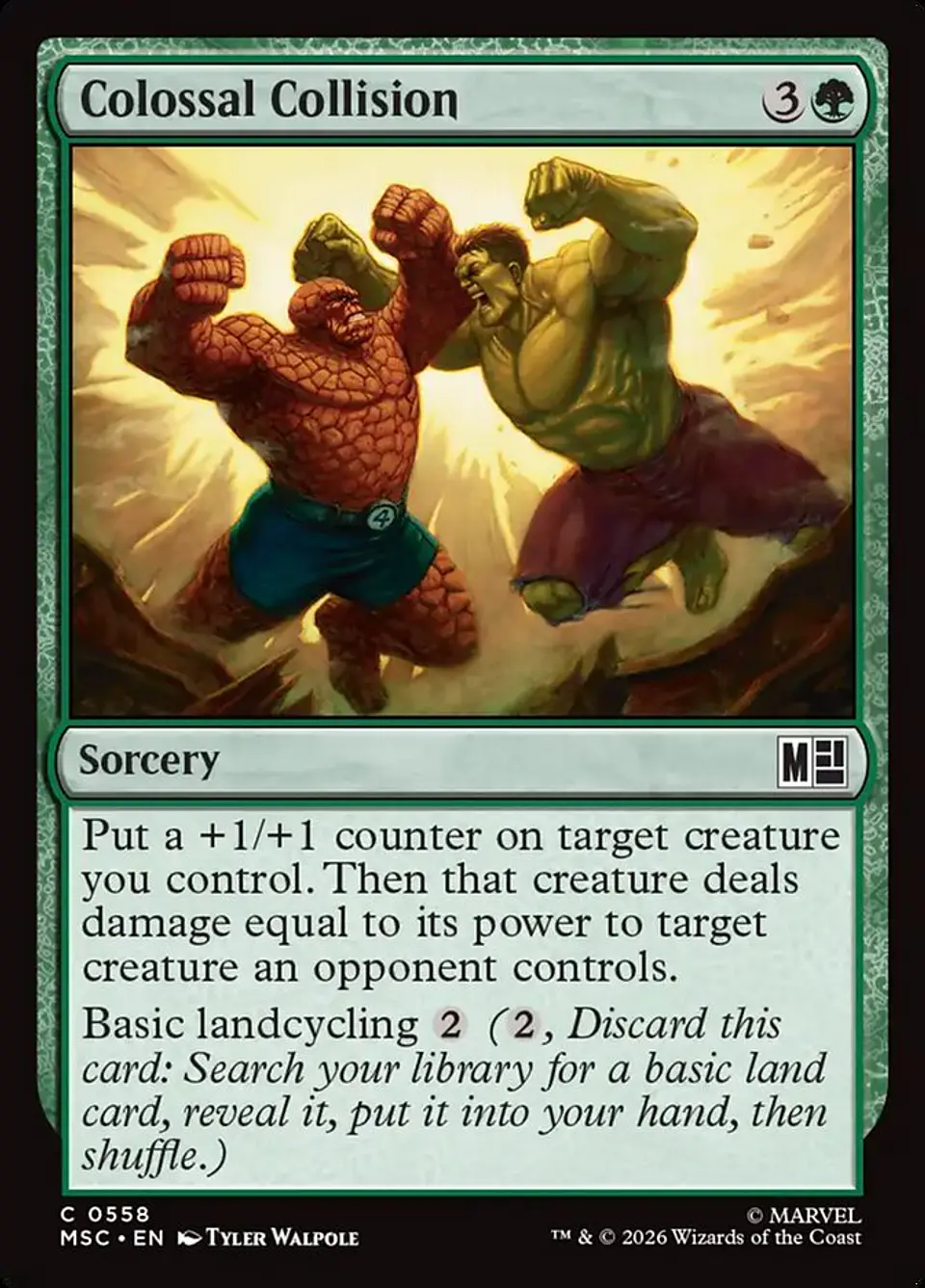 Colossal Collision 1