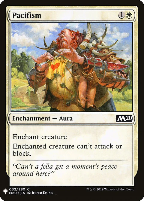 Pacifism (The List)