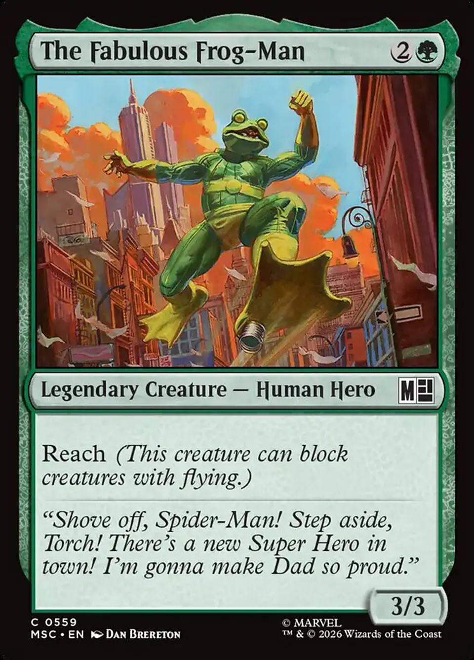 The Fabulous Frog-Man 1