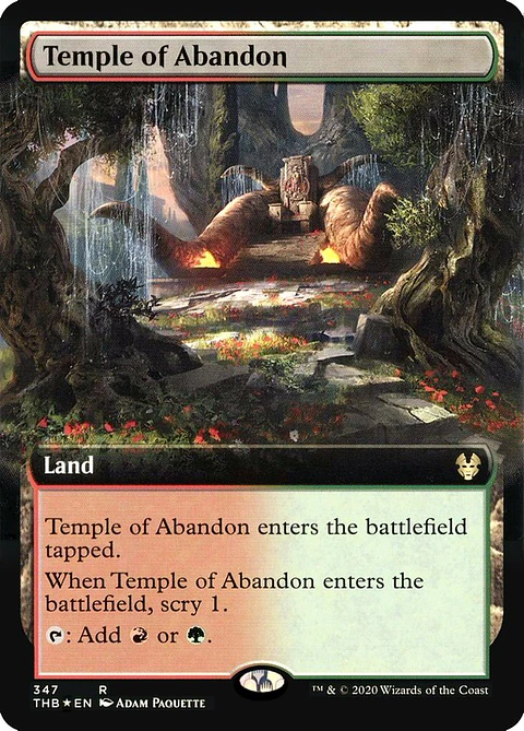 Temple of Abandon (Extended Art)