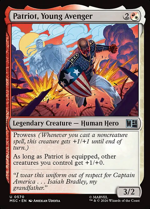Patriot, Young Avenger