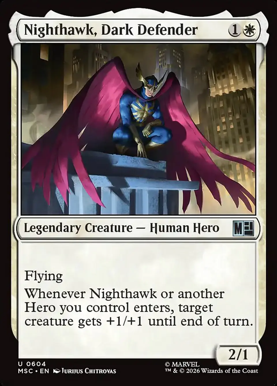 Nighthawk, Dark Defender 1