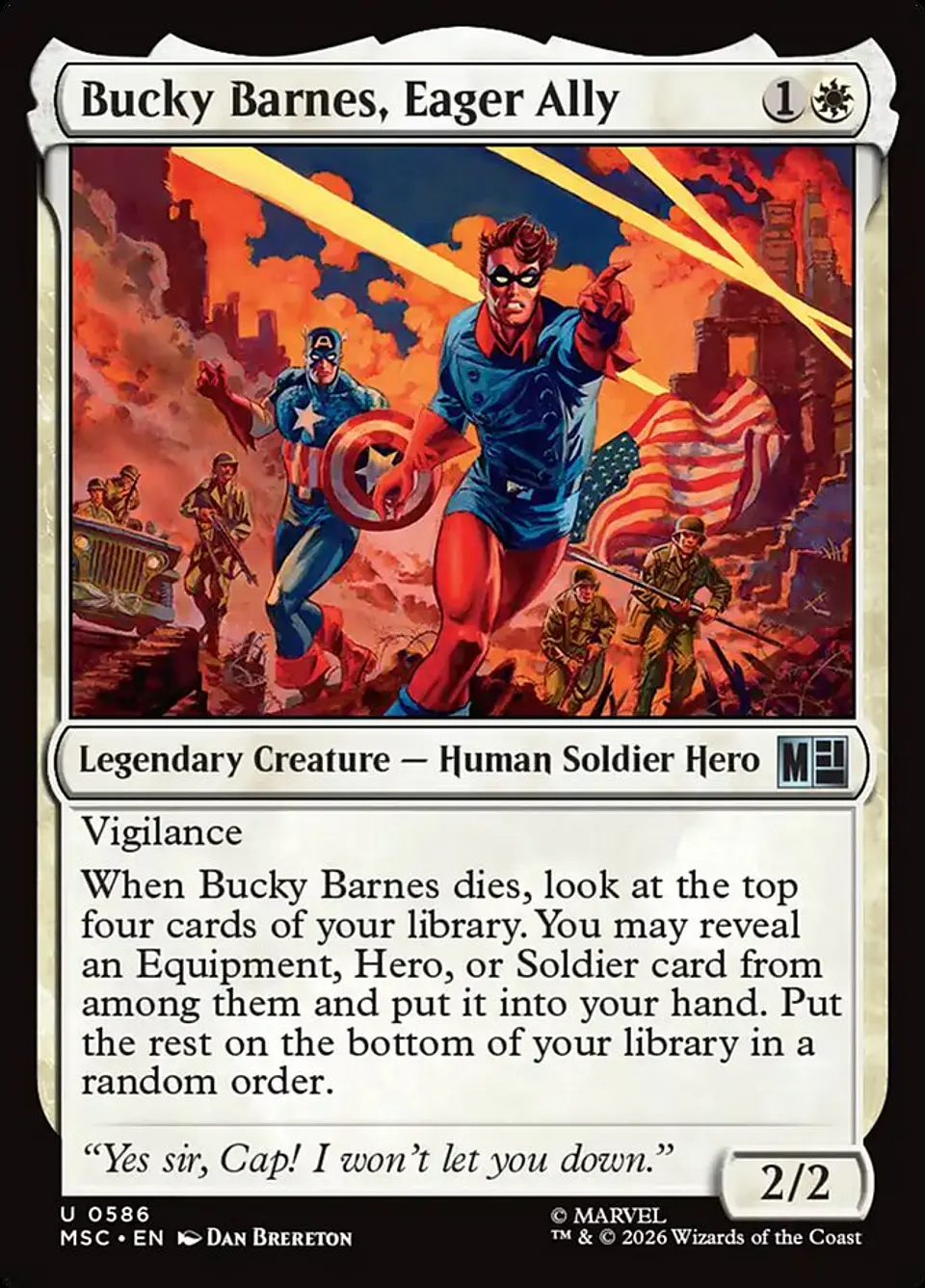 Bucky Barnes, Eager Ally 1