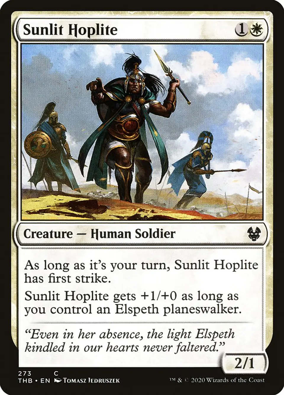 Sunlit Hoplite 1