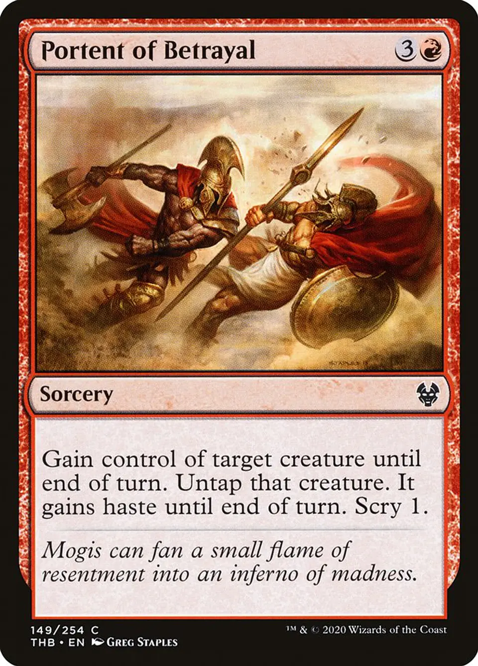 Portent of Betrayal 1