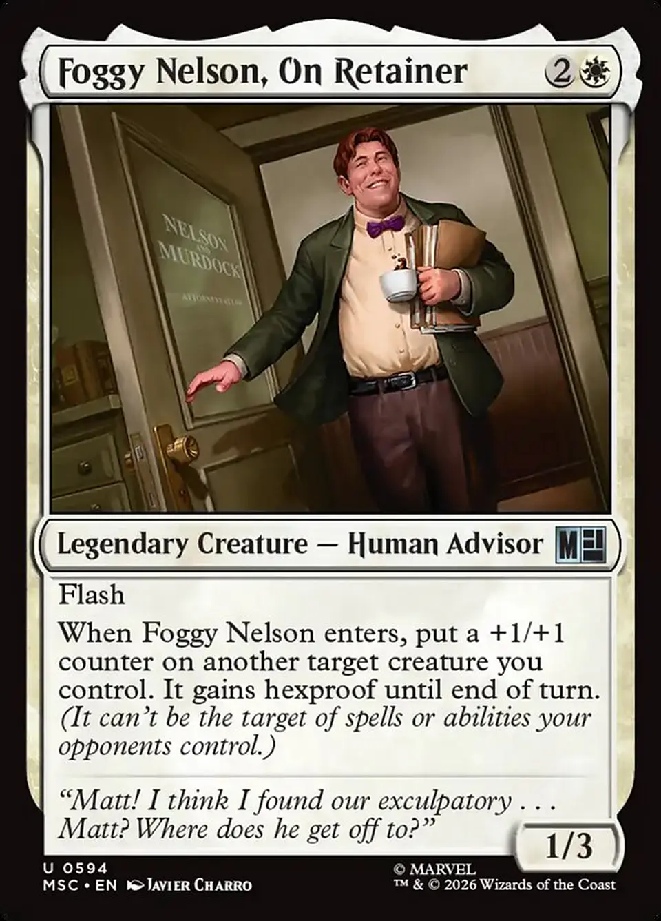 Foggy Nelson, On Retainer 1