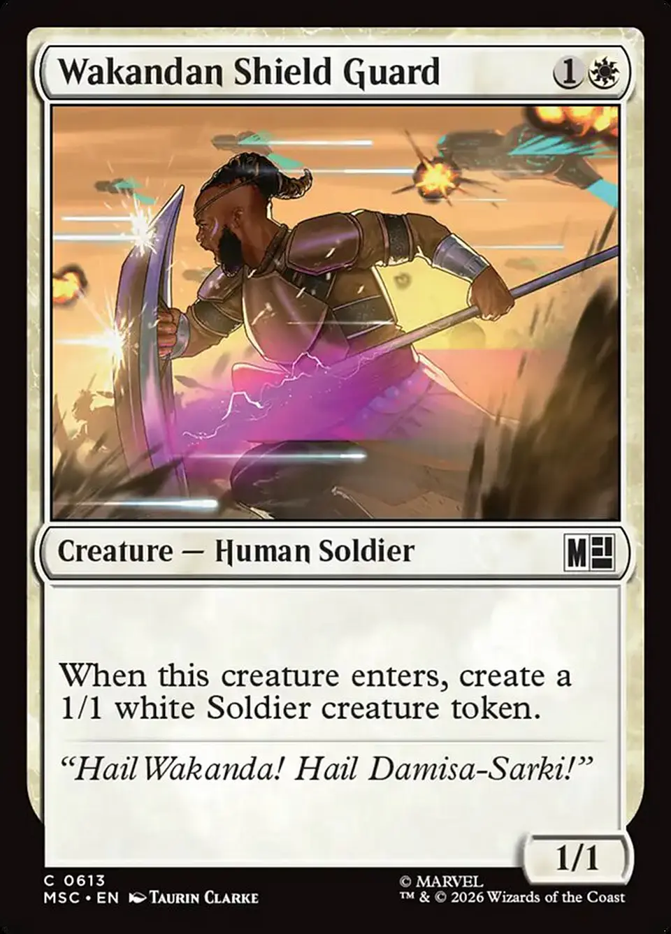 Wakandan Shield Guard 1