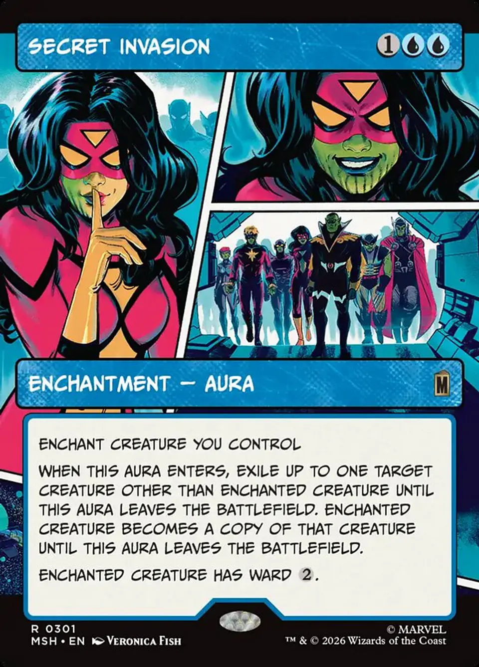 Secret Invasion (Borderless) 1